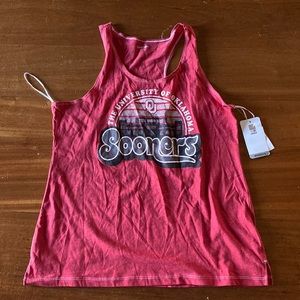 Bundle only OU Sooners Racer Back Tank Top size XL